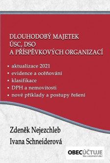 Dlouhodobý majetek ÚSC, DSO a příspěvkových organizací 2021